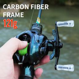 CEMREO Light Game Bait Casting Carretel de pesca Sistema de freio magnético 7.1:1 Carretel de pesca de corpo pequeno Modelo: PHANTOM - Image 3
