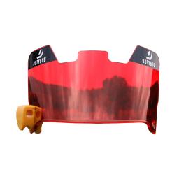 Futebol Viseiras DUTYBOD Universal Fit Futebol capacete Máscaras com Clipes Rugby Scratch Resistente Viseira Juventude & Adulto - Image 1