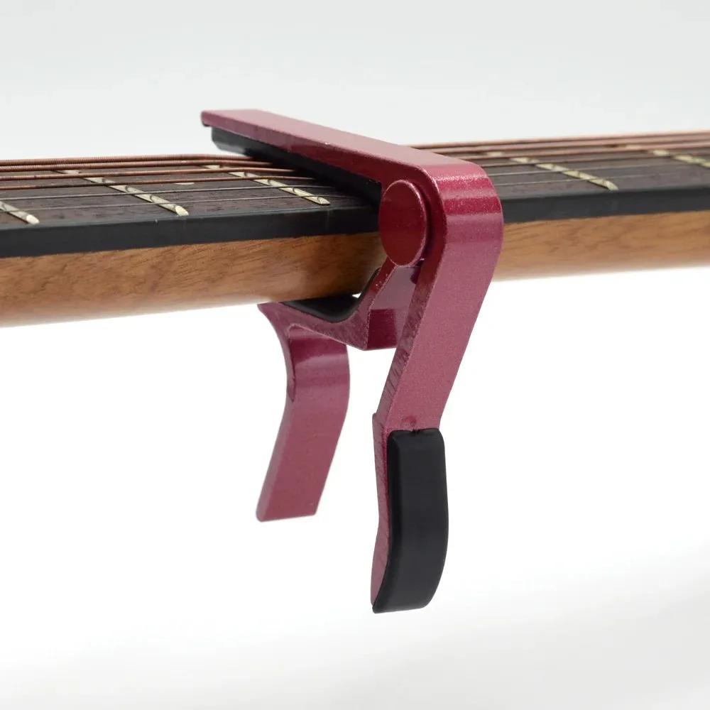 Capo para guitarra acústica clássica, liga de alumínio tuning clamp, acessórios para guitarra, 2 peças - Image 1