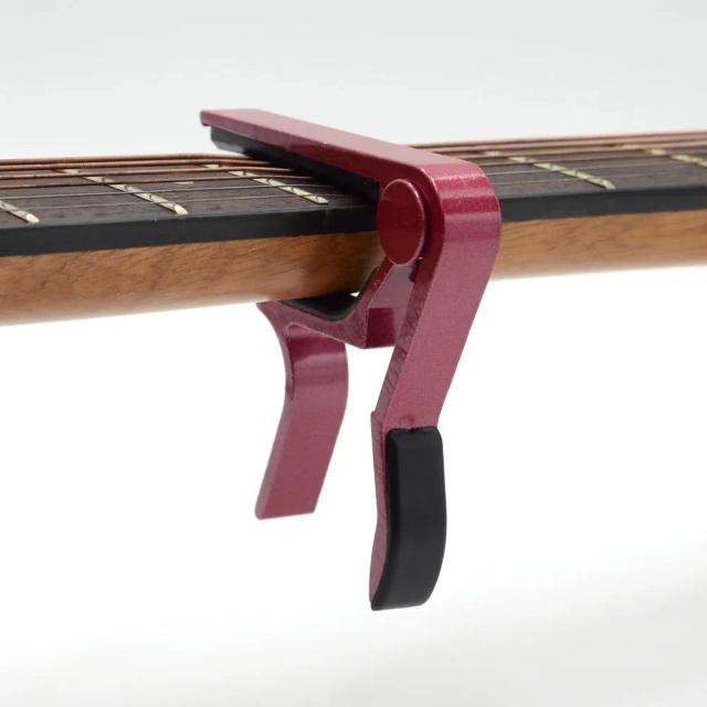 Capo de Liga de Alumínio para Guitarra Acústica Clássica - Conjunto de 2 Acessórios Essenciais