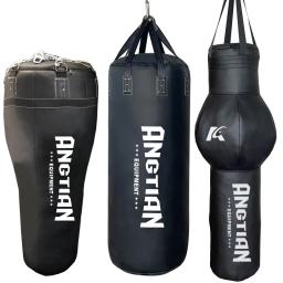 Saco de boxe pendurado em forma de pêra lágrima microfone gancho saco de boxe para adultos e crianças fitness luta - Image 2