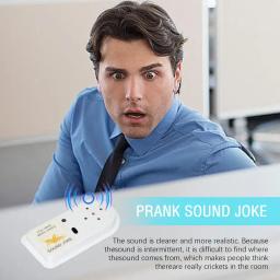 Prank de críquete com Noise Maker, som de piada de mordaça, tamanho pequeno, piada prática do dia da mentira - Image 2