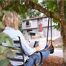 Rede portátil para viagem, avião, cadeira de descanso para pés, para escritório, casa, viagem ao ar livre, apoio para os pés, rede, móveis confortáveis - Image 3