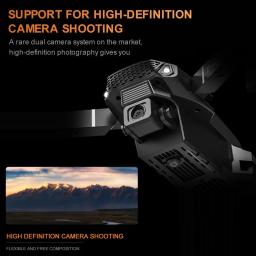 E88 rc drone professinal com câmera grande angular hd 1080p helicóptero dobrável wifi fpv altura segurar brinquedo de presente - Image 4