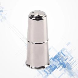 Tampa de sopro instrumento peças de reposição saxofone clarinete metal protetor niquelado bocal capa chapéu - Image 5