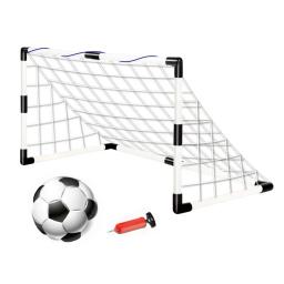 Objetivo de futebol dobrável com bomba e bola para crianças, Portão portátil do futebol, Treinamento de futebol ao ar livre, Brinquedo esportivo - Image 4