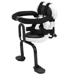 Back Mounted Criança Bicicleta Assento, Criança, Em Forma de U Guardrail, Folding Footrest, Cinto De Segurança - Image 1