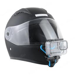 Motocicleta Capacete Monte com Chin Strap, Suporte para bicicleta, Acessórios de Montagem para Go Pro 12, 11, 10, 9, Insta360, X3, GO3, DJI Action 4 - Image 5