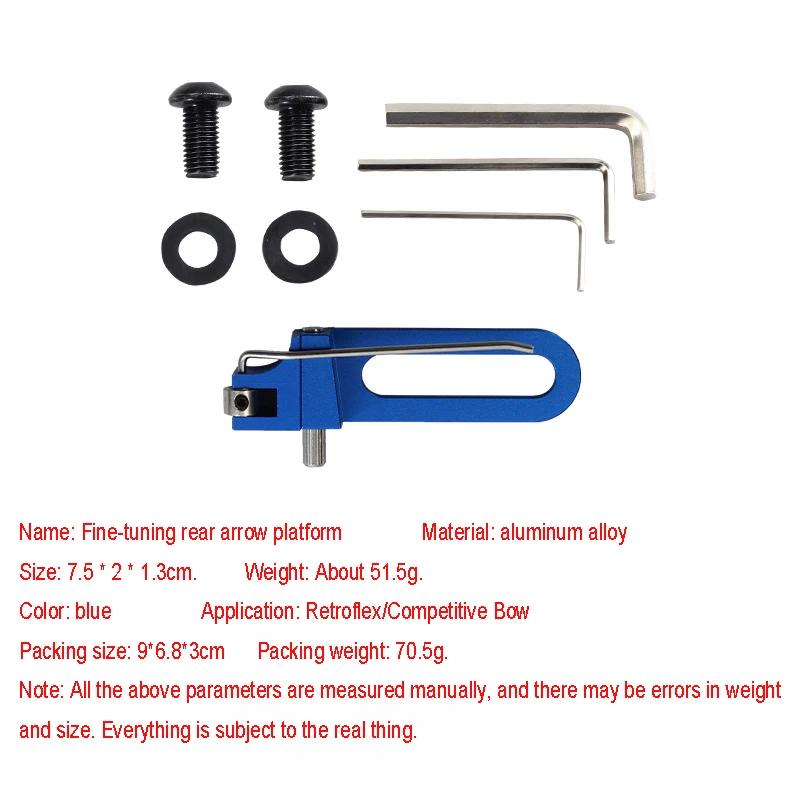 Tiro com arco recurvo magnético flecha resto parafuso no micro flecha resto mão direita para caça alvo tiro ao ar livre acessórios - Image 1