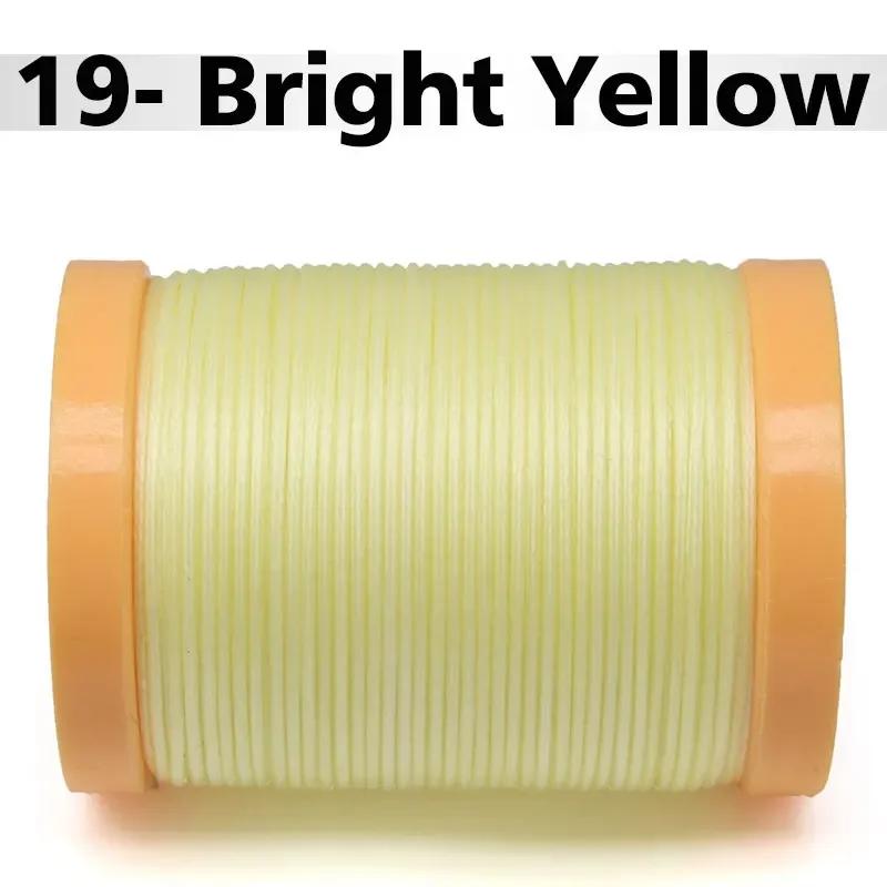 Linha encerada de costura plana para artesanato de couro, costura de cera, encadernação trançada DIY, reparação de sapatos 71 jardas - Image 1