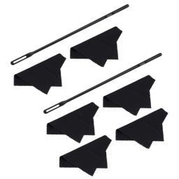 Vareta limpeza flauta, pano limpeza, cotonete limpeza flauta, kits suprimentos limpeza - Image 1