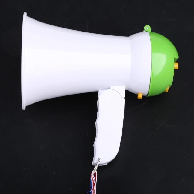 Megafone Portátil Compacto com Alto-falante Poderoso e Amplificação Eficiente