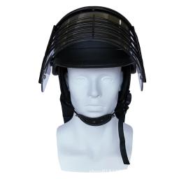 Capacete anti-motim com malha de aço, capa protetora, capacete tático, estilo americano - Image 4