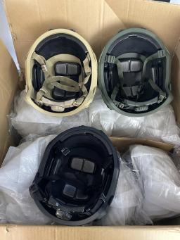 Capacete tático rápido para Airsoft Paintball, capacetes de combate, esportes ao ar livre, equipamento protetor de cabeça, MH PJ Casco - Image 5