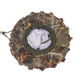 Camuflagem dos homens Boonie Chapéus, 3D Folhas Tactical Cap, Ghillie Caps, Hunter, Sniper, Pesca, Sombrinha, Caça Acessórios - Image 4