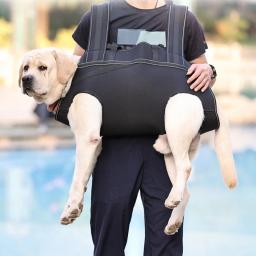 Eslingas suporte para pernas cachorro, arnês apoio corporal para cães idosos feridos deficientes - Image 1