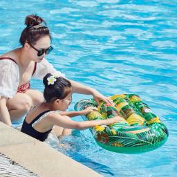 Esteira flutuante de prancha inflável infantil, brinquedo de piscina, bodyboard infantil para surf, esportes aquáticos - Image 1