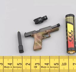 DAMTOYS-Brinquedos Secundários para Coldre de Arma, Modelo G17, Material PVC, Não Pode Ser Dispara, Equipe de Resposta Especial Russa, 1:6, 78097 - Image 3