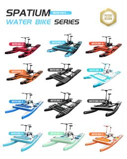 Bicicleta inflável única água, Pedal Pedal Boat, Bicicleta flutuante para venda, Novo design - Image 5