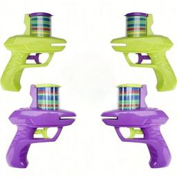 1pc lançador de disco de espuma disco voador portátil atirador jogo de tiro interno ao ar livre brinquedo de quintal para meninos e meninas presente de aniversário - Image 5