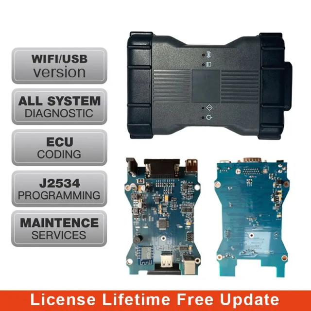 USB CAN Clip para Renault e Nissan - Programação Multilíngue, VCI Renault e Consult V236, Conexão Wi-Fi