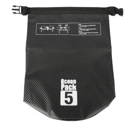 Saco de natação impermeável de fibra de carbono, saco seco, sacos flutuantes, canoagem, pesca, rafting, 2 L, 3 L, 5 L, 10 L, 15 L, 20 L, 30L - Image 5