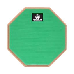 À prova de choque Dumb Drum Pad, Mute Pad Strike Prática Board, Borracha Natural Drum Pad, percussão Instrument acessórios, 8" - Image 5