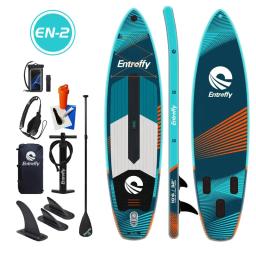 Inflável Stand Up Paddle Board, Wakeboard Em Pé, Longboard, Prancha de Surf Antiderrapante, Surf, Esporte Aquático, Conjunto de Surf - Image 2