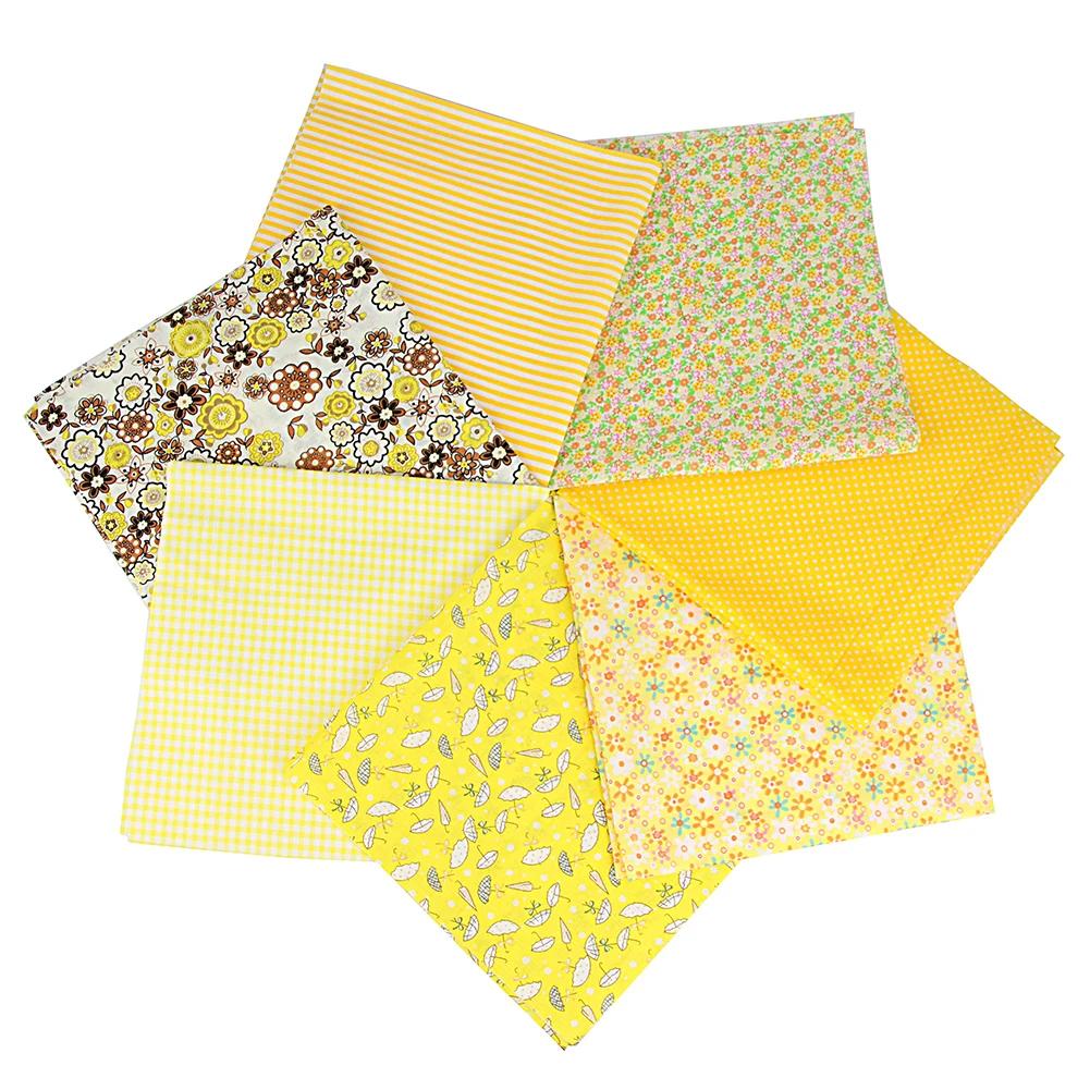 Tecido De Algodão Quadrados Patchwork Artesanato, Costura Quilting Material, Itens Artesanais ou Quilts, Atenção à Garantia Detalhe, 7Pcs - Image 1