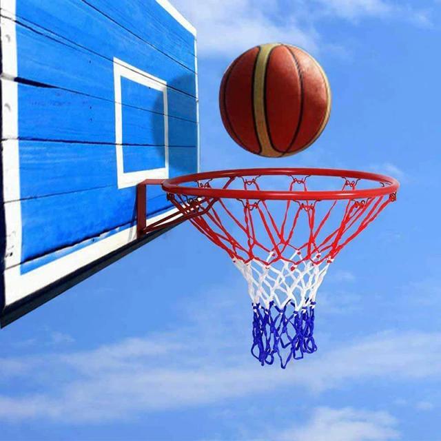 Rede de Basquete Adulto para Uso Externo - Aro de Nylon para Estante de Basquete
