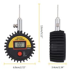 Mini Handheld Digital Display Bola Barômetro, Handheld Pressure Gauge, Futebol Voleibol Medida Ferramenta, Basquete Voleibol - Image 6