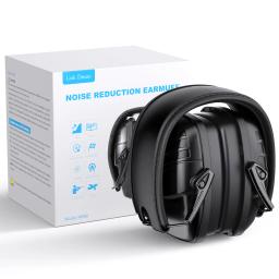 Bee NR90 Ear Muffs para Tiro, Redução de Ruído, Proteção Orelha, Segurança NRR35db Defender, Protetor Auditivo, Estudo e Dormir, Earmuffs, Novo - Image 6