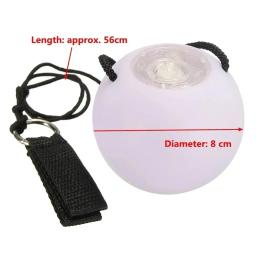 Novo led colorido luminoso fling bola botão mudança de cor fitness flash bola criativa malabarismo bola luminosa brinquedos - Image 5