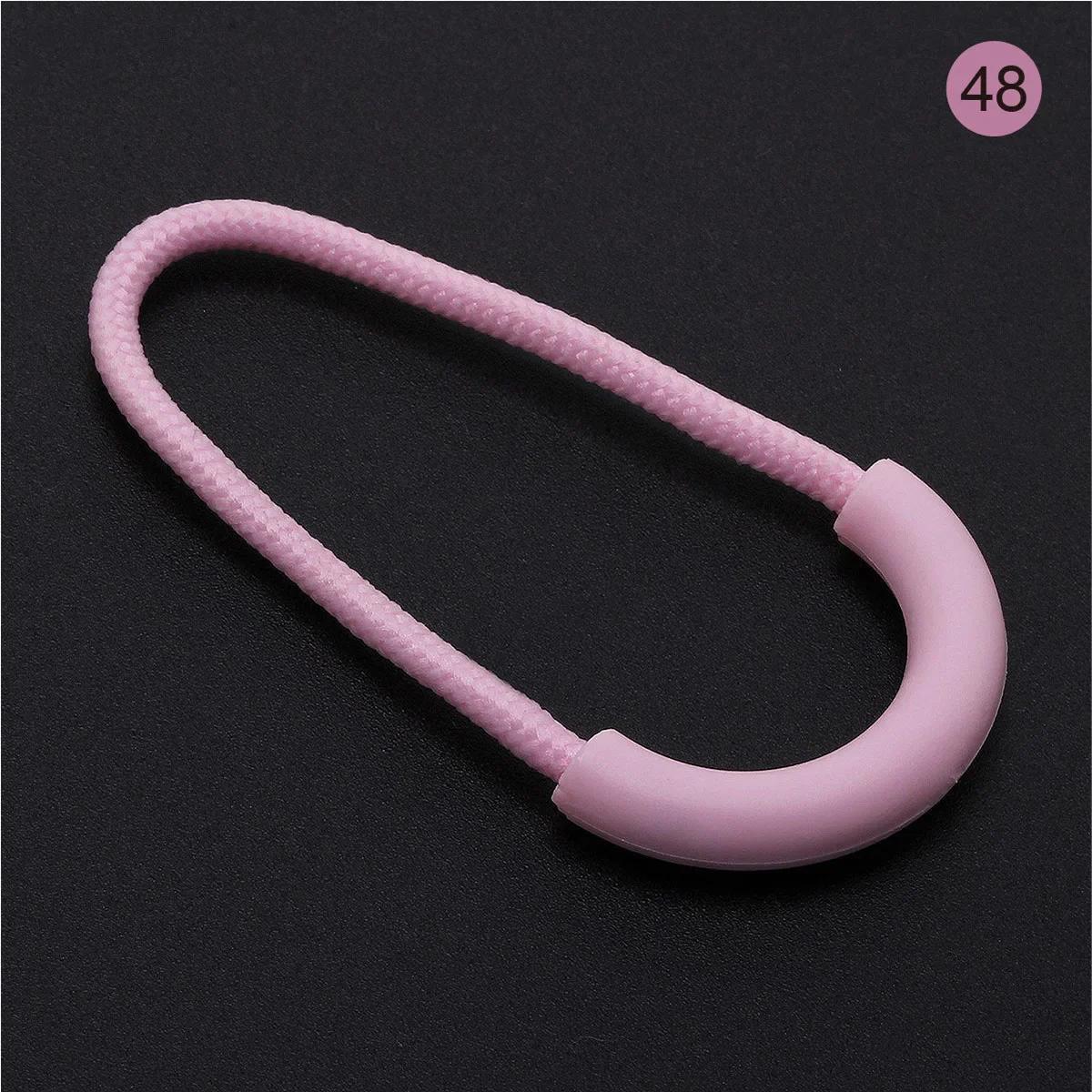 Plástico Zipper Puxa para Roupas, Cord Zip Extrator Clip, Substituição Ends Lock, Acessórios de bagagem, Alta Qualidade, Novo, 10Pcs - Image 1
