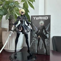 Deluxe PVC Action Figurine, Figuras Anime, Brinquedos Modelo Colecionáveis, Coleção de Presentes, NieR:Automata 2B Yorha No.2 Tpye B, 28cm - Image 2