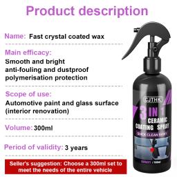 Carro Nano Revestimento Cerâmico Líquido, Nano Cristal, Camada Hidrofóbica, Tinta De Polimento, Agente De Revestimento, Polonês De Carro, Nanos Revestimento - Image 6