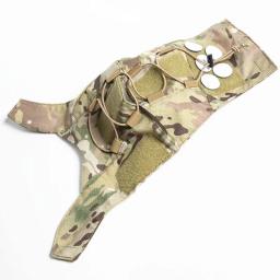 Caça tática para cp af capacete capa de pele capacete capa protetora camuflagem pano l/xl - Image 4