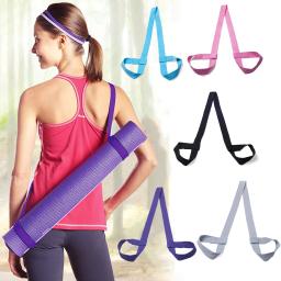 Portátil Yoga Mat Strap Belts Ajustável Armazenamento Ties Sports Sling Ombro Carry Strap Belt Exercício Stretch Fitness Equiment - Image 1