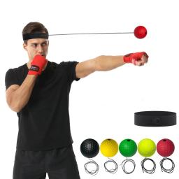 Boxing Reflex Ball, Speed Force Punching Bag, Fitness, MMA, Sanda, Levantando Reação, Mão Eye Agility, Headband De Treinamento, Ginásio, Muay Thai - Image 3