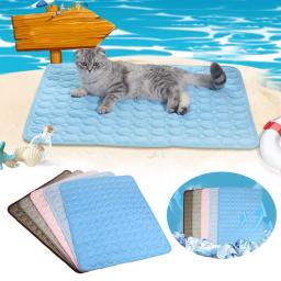 Almofada de dormir para pequenos animais de estimação, Ice Mats for Dogs, Sofá Nest Bed para o verão, W9j0 - Image 2
