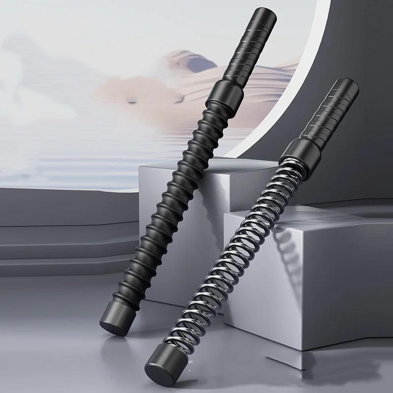 2 pçs treinamento de força de fitness jogando corda física primavera elástica treinamento bruto batalha corda exercício equipamentos ginásio - Image 1