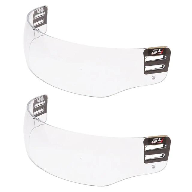 Capacete de Hockey com Certificação Anti-Nevoeiro e Antirrisco, Máscaras e Semi-Escudos com Acessórios de Instalação Inclusos