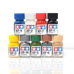 Tinta Esmaltada Tamiya para Modelo de Montagem Escova, Cores Planas ou Mattes, Pintura em Spray, DIY Aplicado a Madeira, Metal e Plástico, 10ml, XF1-XF24 - Image 2