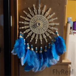 10 pçs colorido pena de avestruz artesanato acessórios apanhador de sonhos decoração jóias criação natural pluma mesa peças centrais - Image 5