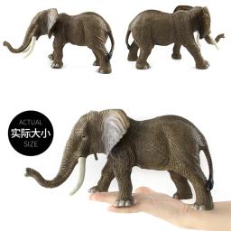 Simulação realista Animais selvagens, modelo Big Hollow, leopardo, tigre, leão, elefante, coleção de zebra brinquedos infantis, presentes de aniversário - Image 6