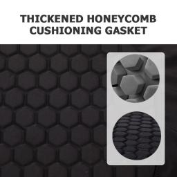 Joelho longo Pads Leg Sleeve Honeycomb Anti Colisão Compressão para Voleibol Ginásio Correndo Workout Sports - Image 4