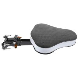 Assento de bicicleta pré-posto para crianças, resistente, espesso, dobrável, uso frontal, durável, material antienvelhecimento, almofada macia - Image 2