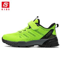Baasploa crianças tênis de corrida leve esporte sapatos antiderrapantes malha respirável crianças andando tenis sapatos para meninos - Image 1