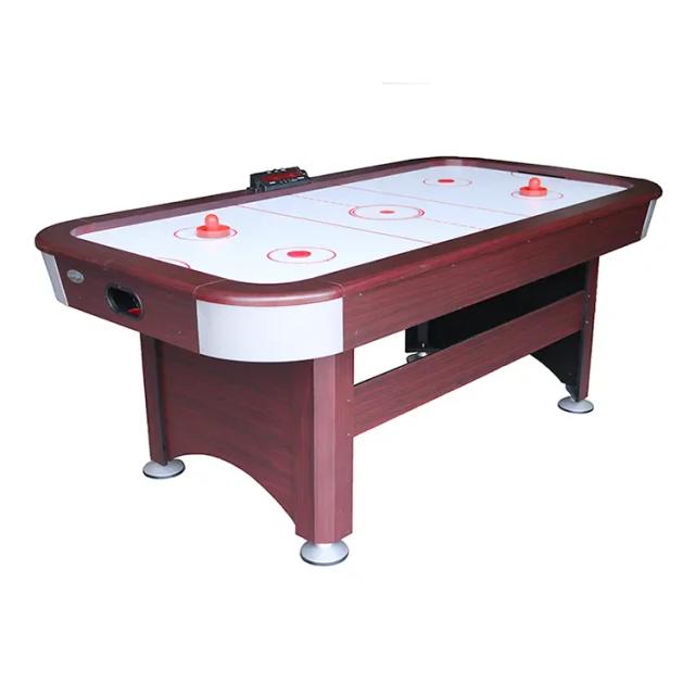 Mesa de Air Hockey para Adultos com Empurradores e Pucks - Ideal para Quartos DIY e Arcades, 7 pés de Diversão!