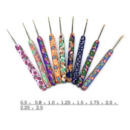 Ganchos de agulhas de tricô de crochê, alça de tecelagem de fio, ferramentas diy, acessórios de costura, agulha de artesanato de tecido de renda, 0,5 mm-2,75 mm - Image 4